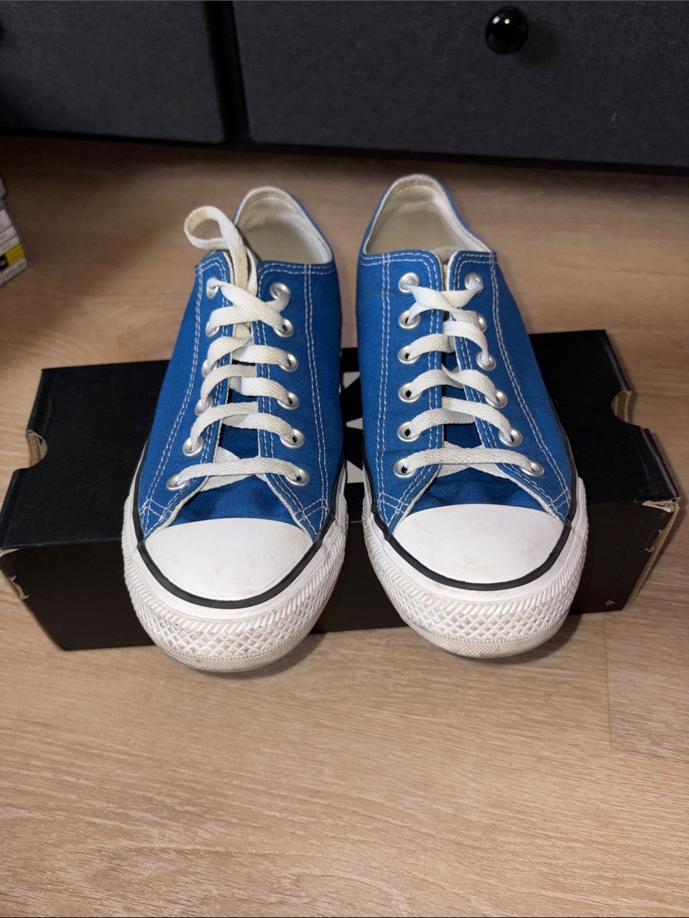 Blue Converse